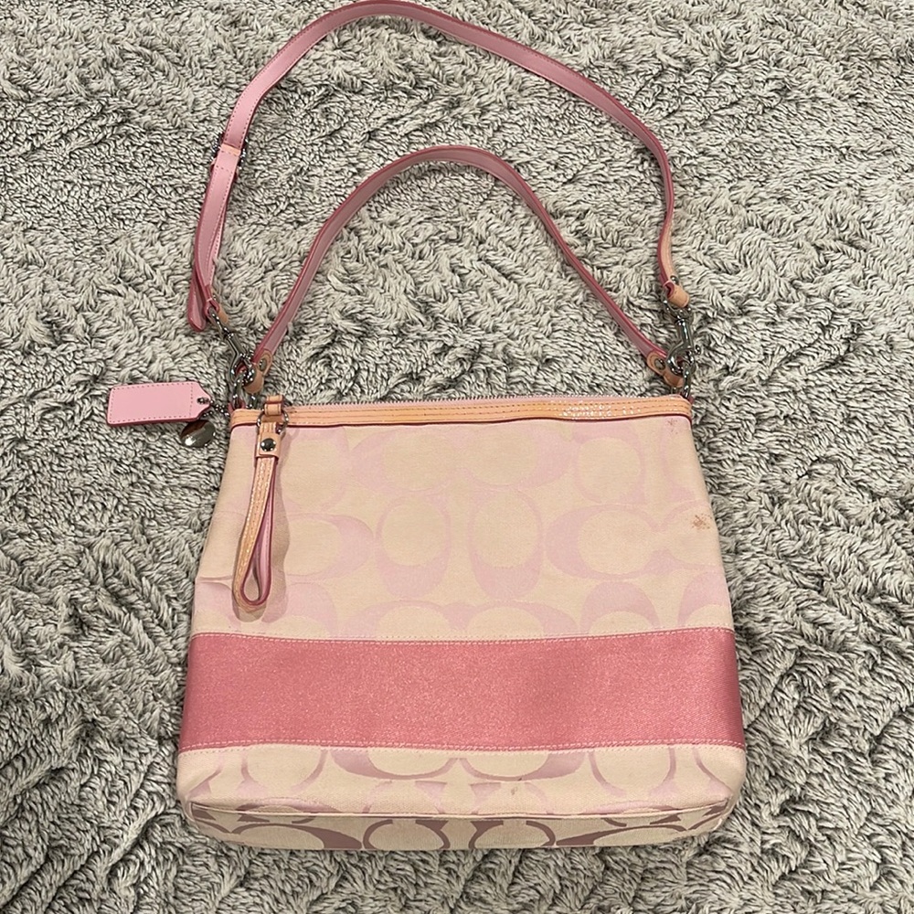 Baby Pink Coach Purse